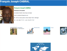 Tablet Screenshot of joecabral.com